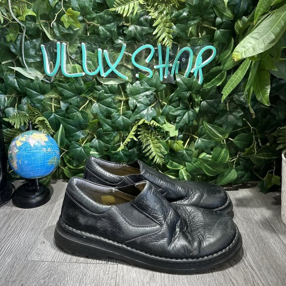 Dr. Martens Orson AW004 Black  Leather Slip On Shoes Round Toe Men’s 13 - Picture 1 of 10